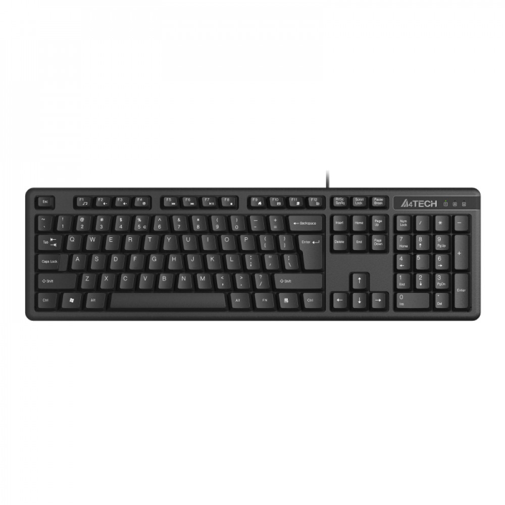 Клавиатура A4Tech KKS-3 черный USB