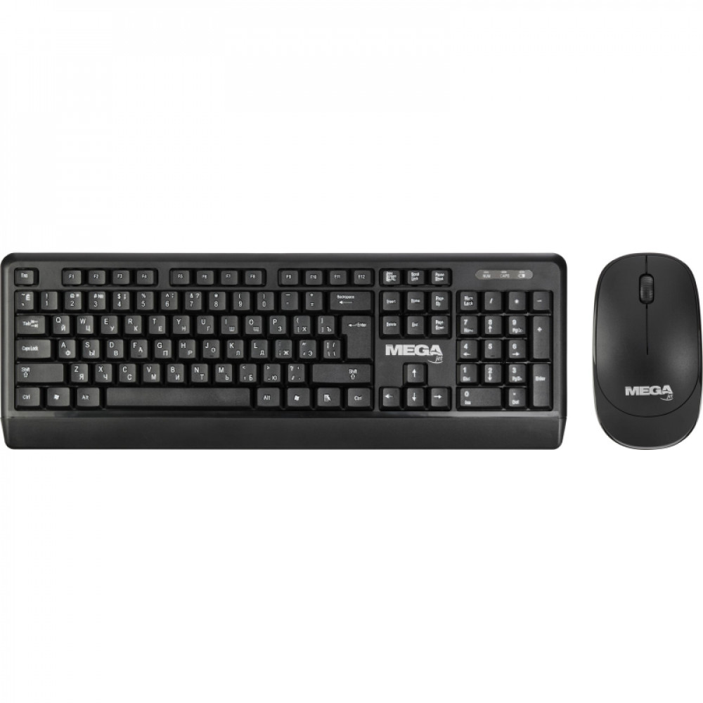 Набор клавиатура+мышь ProMega jet WKMC003 USB WLS RT/1+1 АА/dpi1200/3кн/чер