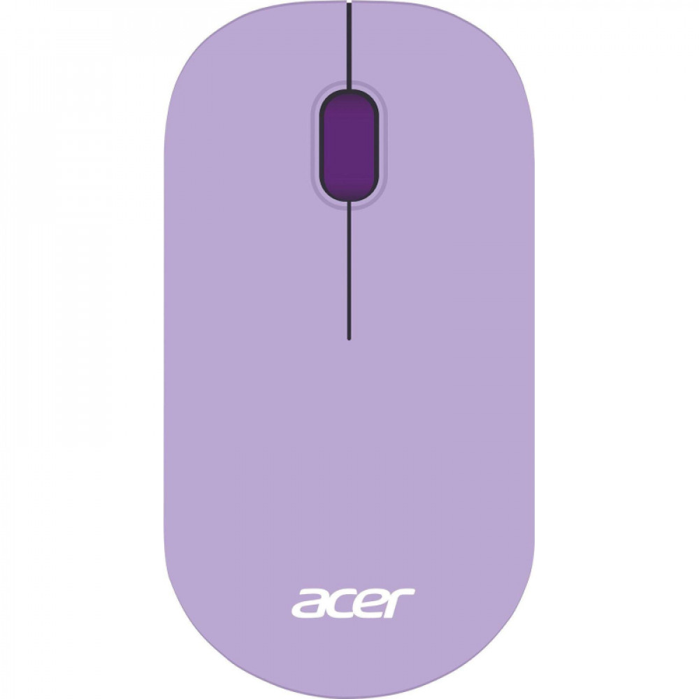 Мышь компьютерная Acer OMR205оптическая/1200dpi/беспроводная/USB/фиолетовый
