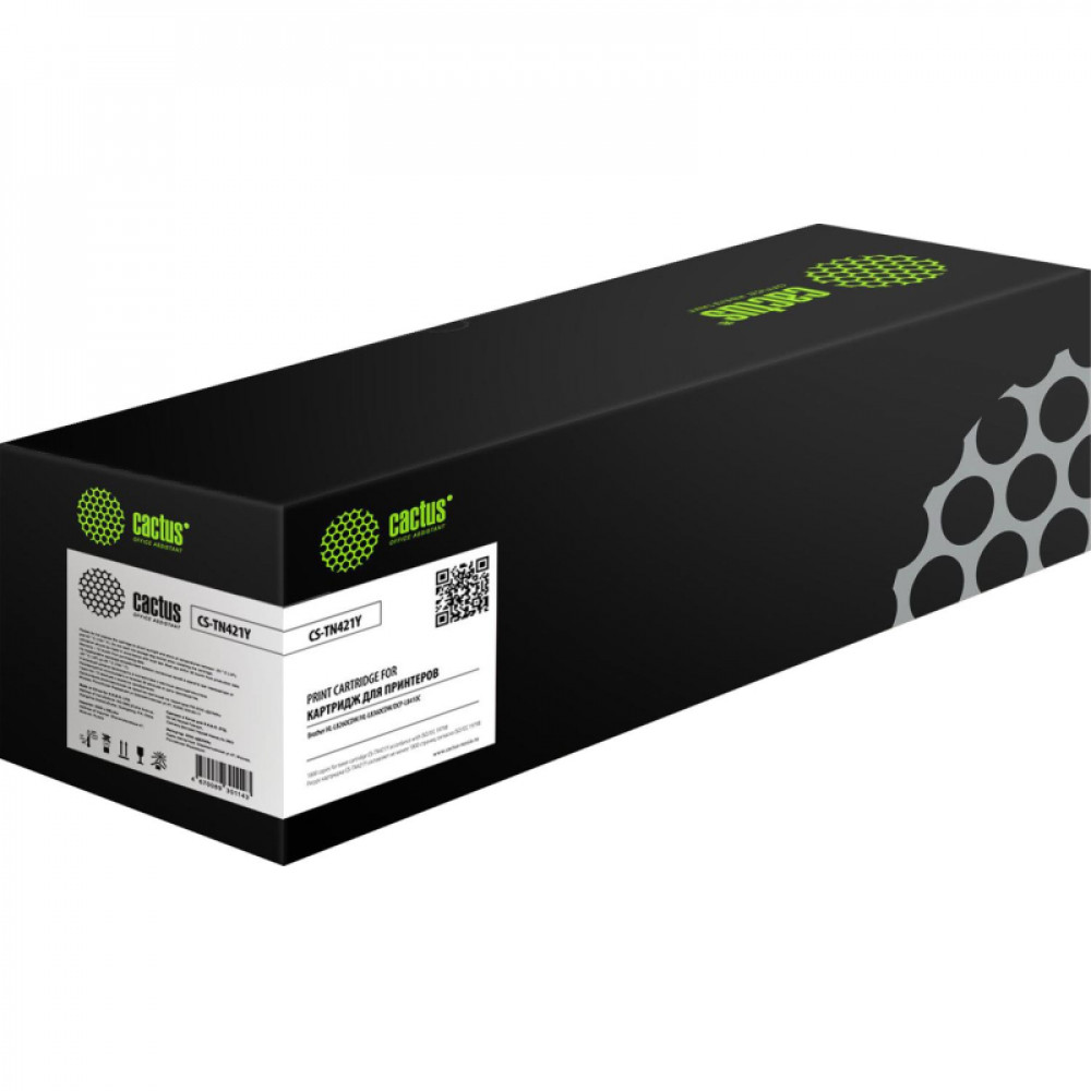 Картридж лазерный Cactus CS-TN421Y TN-421Y жел. для Brother HL-L8260CDW