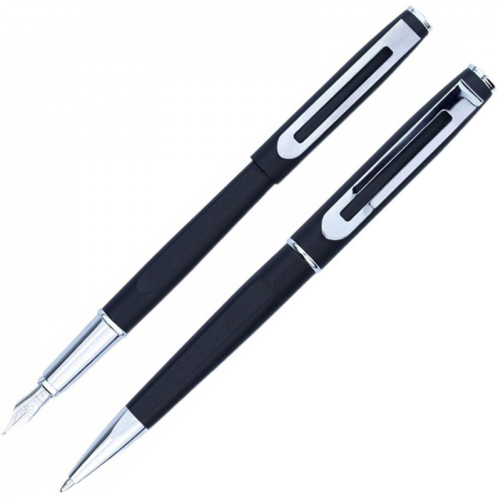 Набор пишущих принадл. Diplomat Me pen (black) шарик.и пер.ручки, D41201060