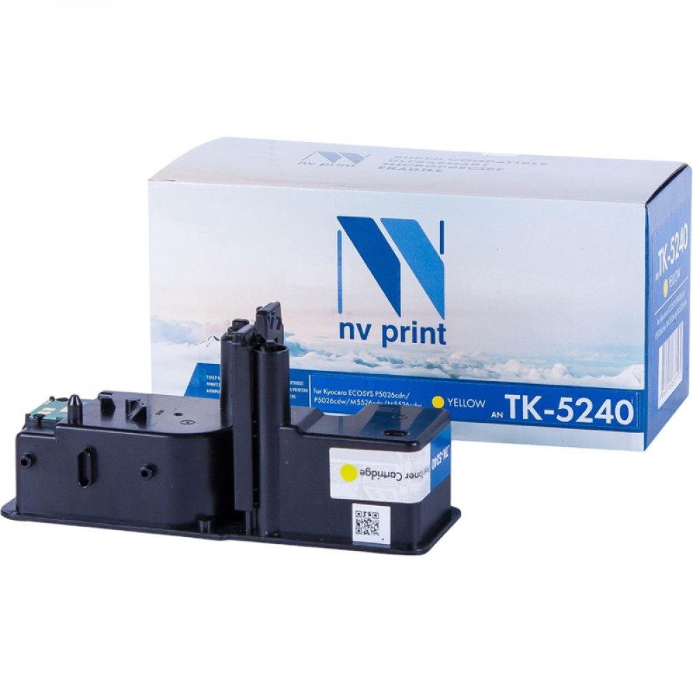 Картридж лазерный NV Print TK-5240Y жел.для Kyocera ECOSYS P5026 (ЛМ)