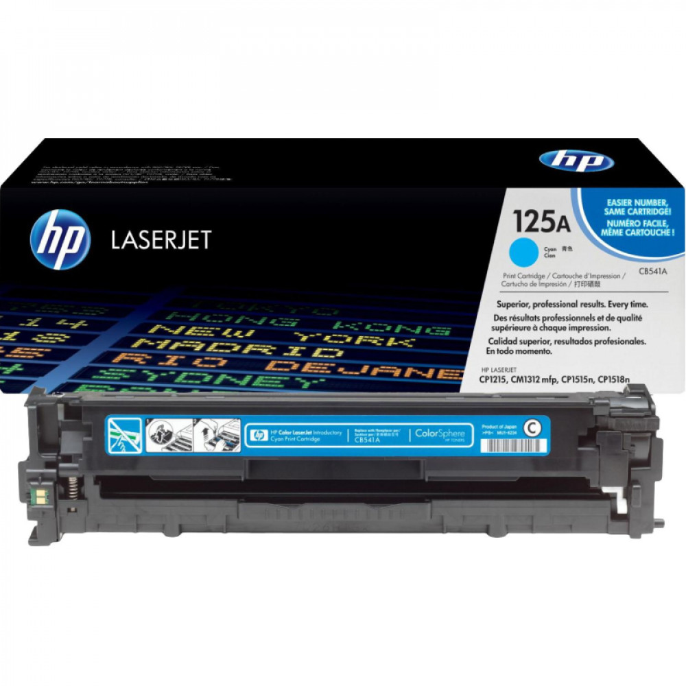 Картридж лазерный HP 125A CB541A гол. для LJ CP1215/ 1515