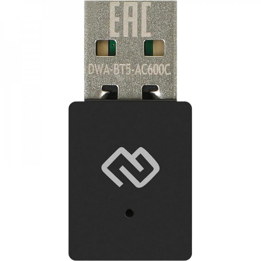 Сетевой адаптер Wi-Fi+BT Digma DWA-BT5-AC600C USB 2.0 (ант.внутр.) 1ант
