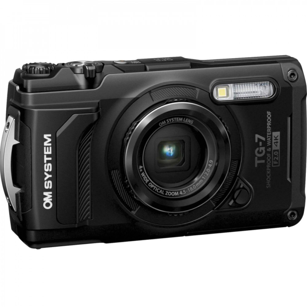 Фотоаппарат OM System Tough TG-7 Black (V110030BU000)