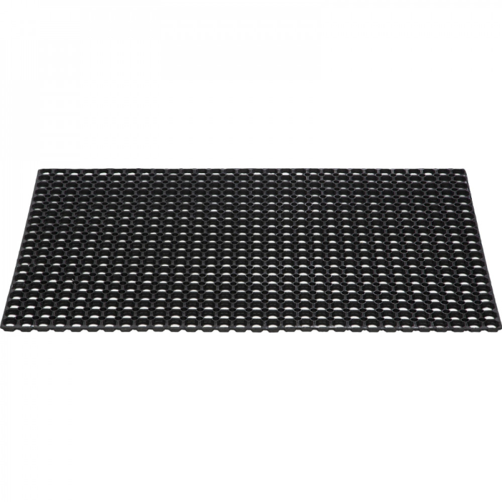 Коврик входной резиновый Luscan Professional 80x120х16мм черный
