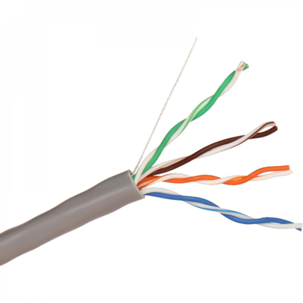 Кабель ExeGate UTP4-C5e-CU-S24-IN-PVC-GY-305-FLUKE UTP кат.5e &amp;lt;EX256748RUS