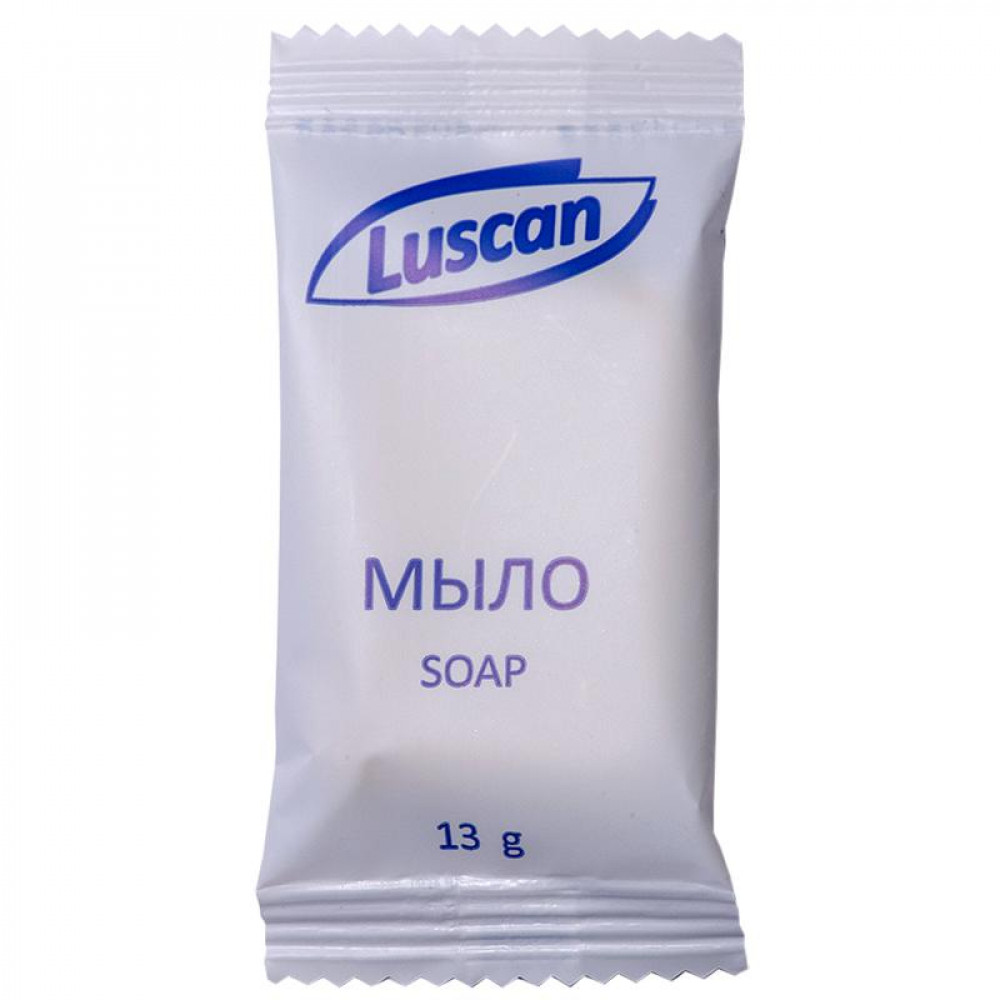 Мыло туалетное Luscan, флоупак 13гр, 500 шт