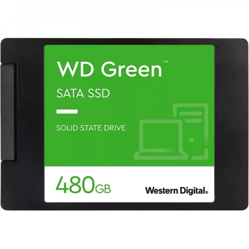 SSD накопитель WD Green 480Gb 2.5 SATA III  (WDS480G3G0A)