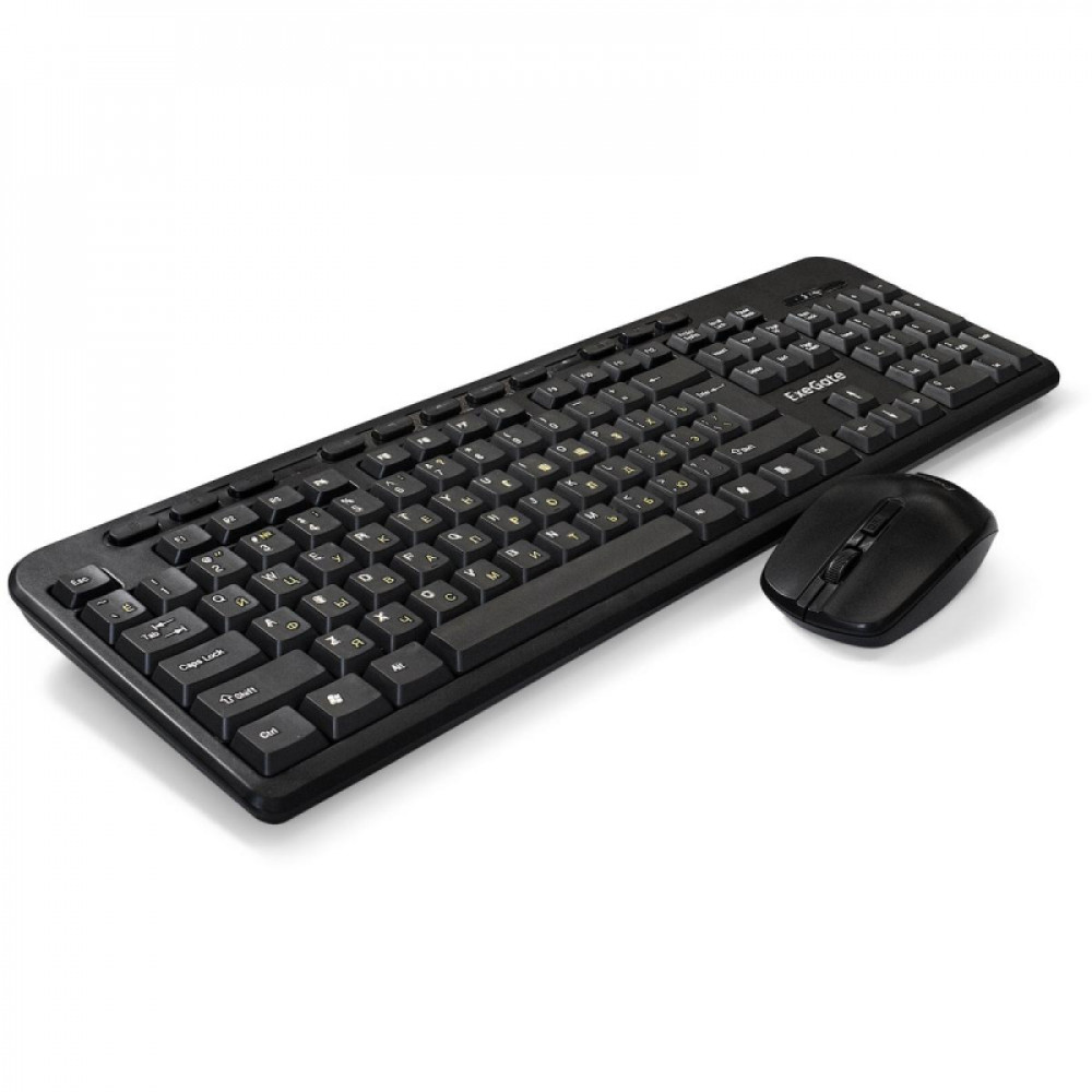 Набор клавиатура+мышь ExeGate Professional Combo MK240 черный(EX286220RUS)