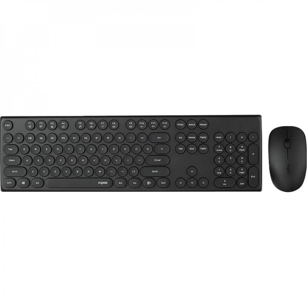 Набор клавиатура+мышь RAPOO беспроводной X260S - черный