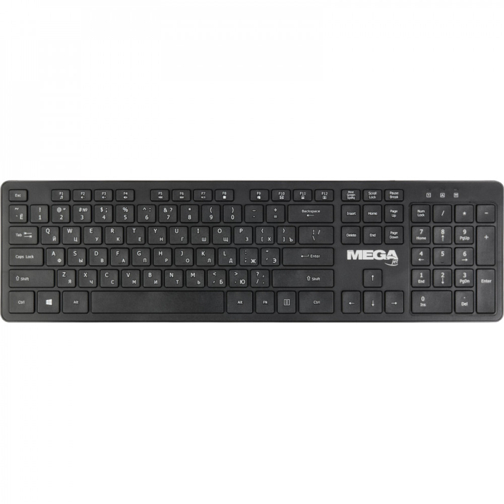 Клавиатура ProMega jet WK001 USB WLS radio/1 ААА/черный