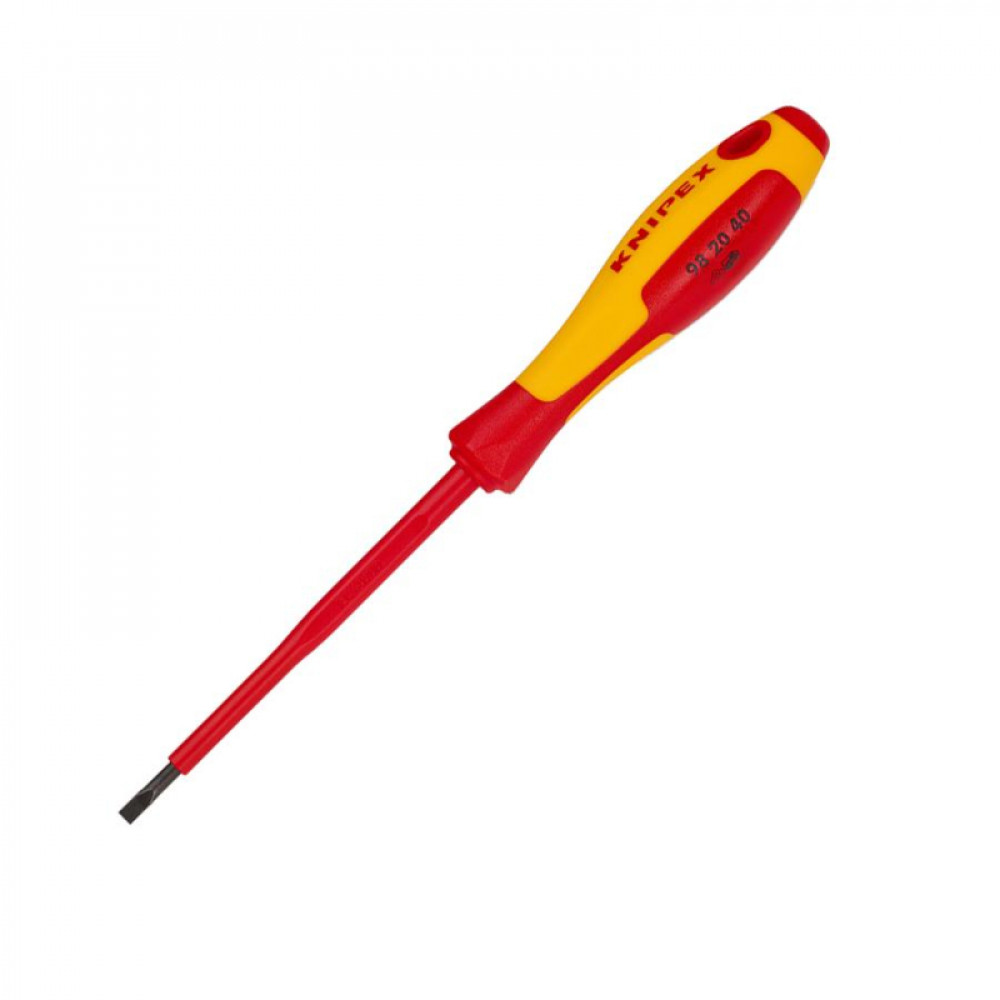 Отвертка диэлектрическая SL4.0x0.8 VDE KNIPEX KN-982040