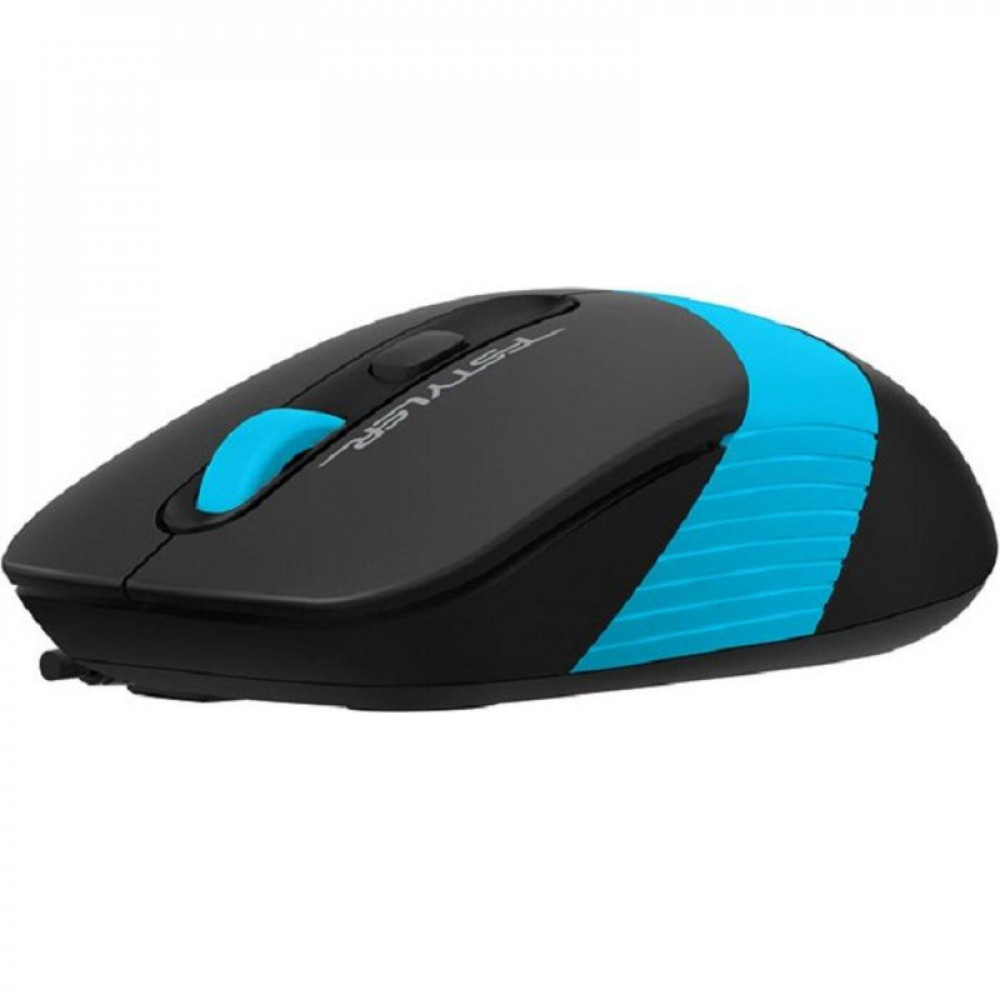 Мышь компьютерная A4Tech Fstyler FM10 чер/синий опт (1600dpi) USB (4but)
