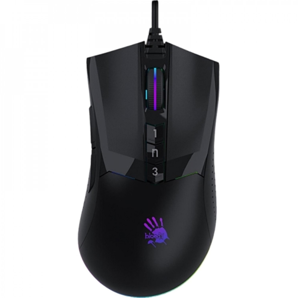 Мышь компьютерная A4Tech Bloody W90 Pro черный оптич. 16000dpi USB 10but