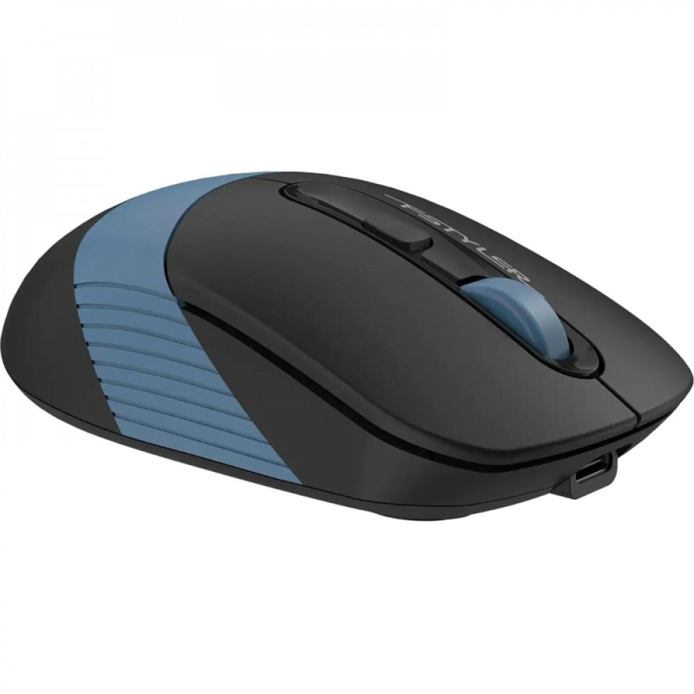 Мышь компьютерная A4Tech Fstyler(FB10CS USB ASH BLUE)чер/син2000dpi BT/R 4b