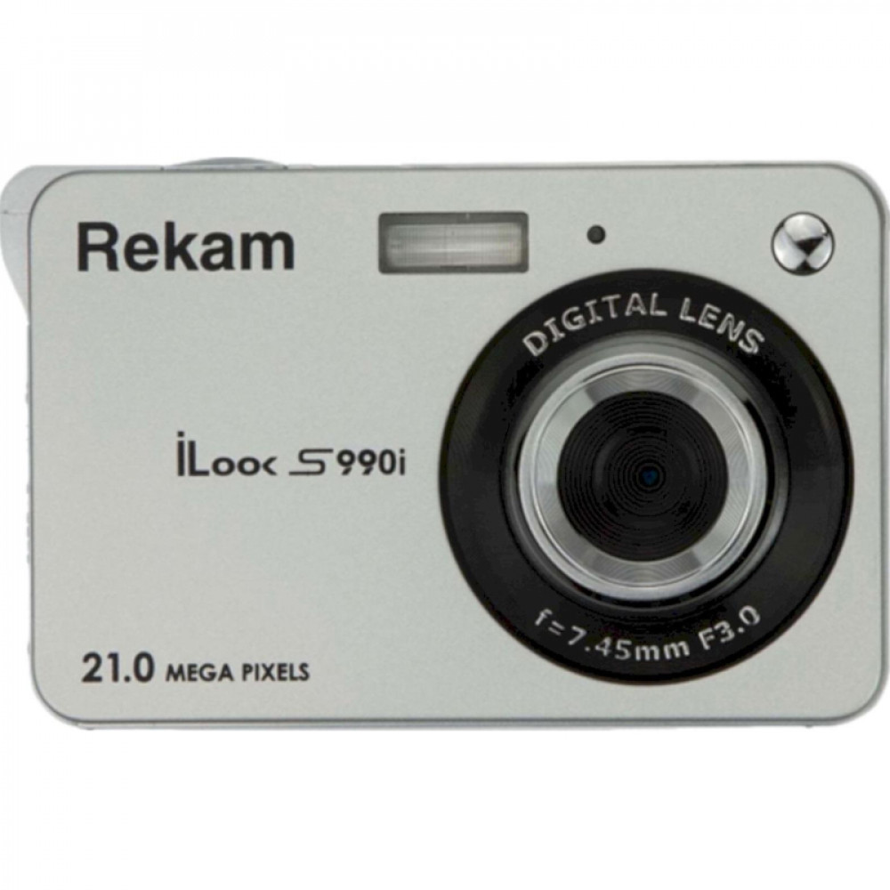Фотоаппарат Rekam iLook S990i silver metallic