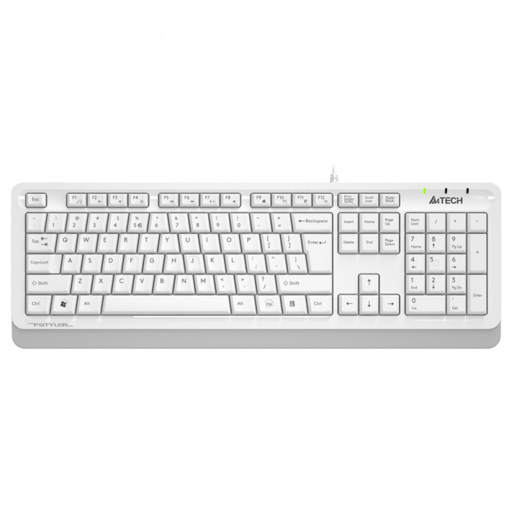 Клавиатура A4Tech Fstyler FKS10   (FKS10 WHITE)