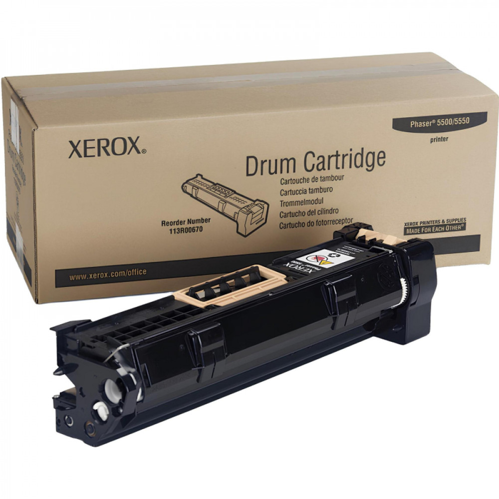 Драм-картридж Xerox 113R00670 чер. для Ph5500/5550 (фотобарабан)