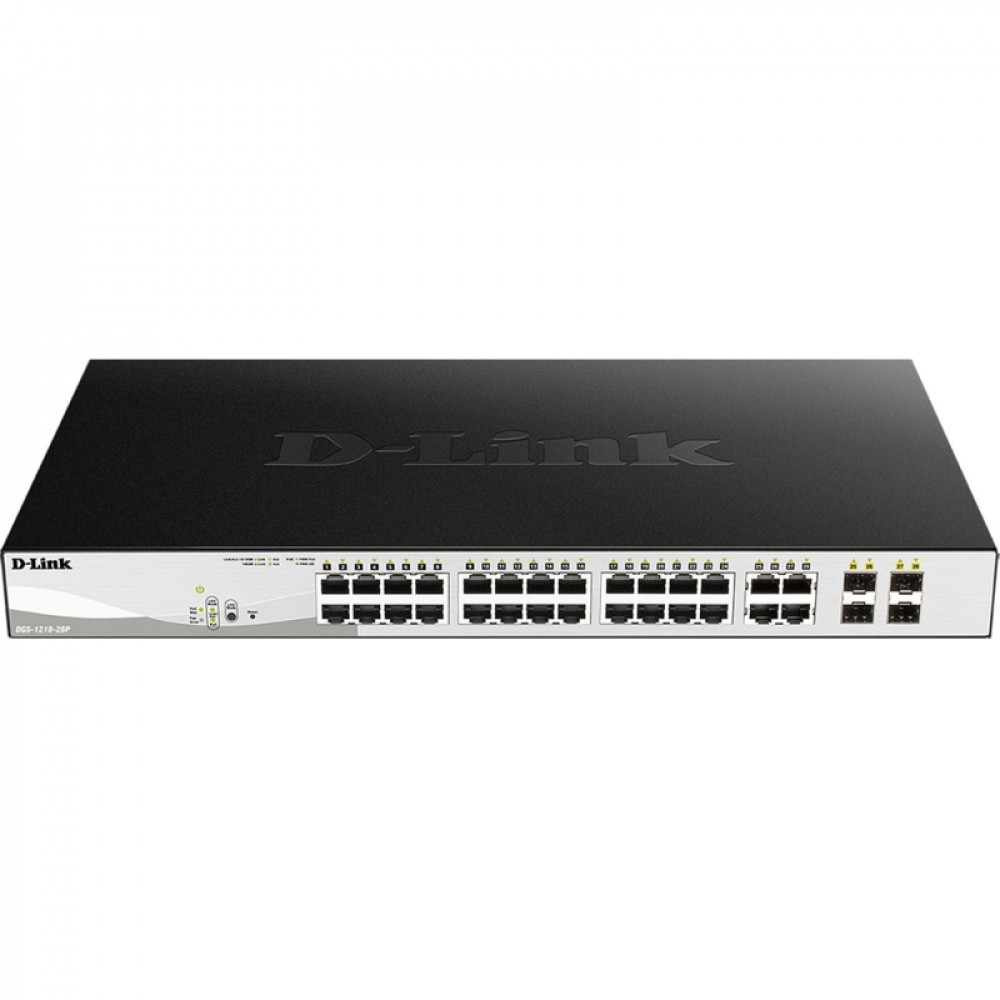 Коммутатор D-Link DGS-1210-28P/FL1A Managed L2 Switch