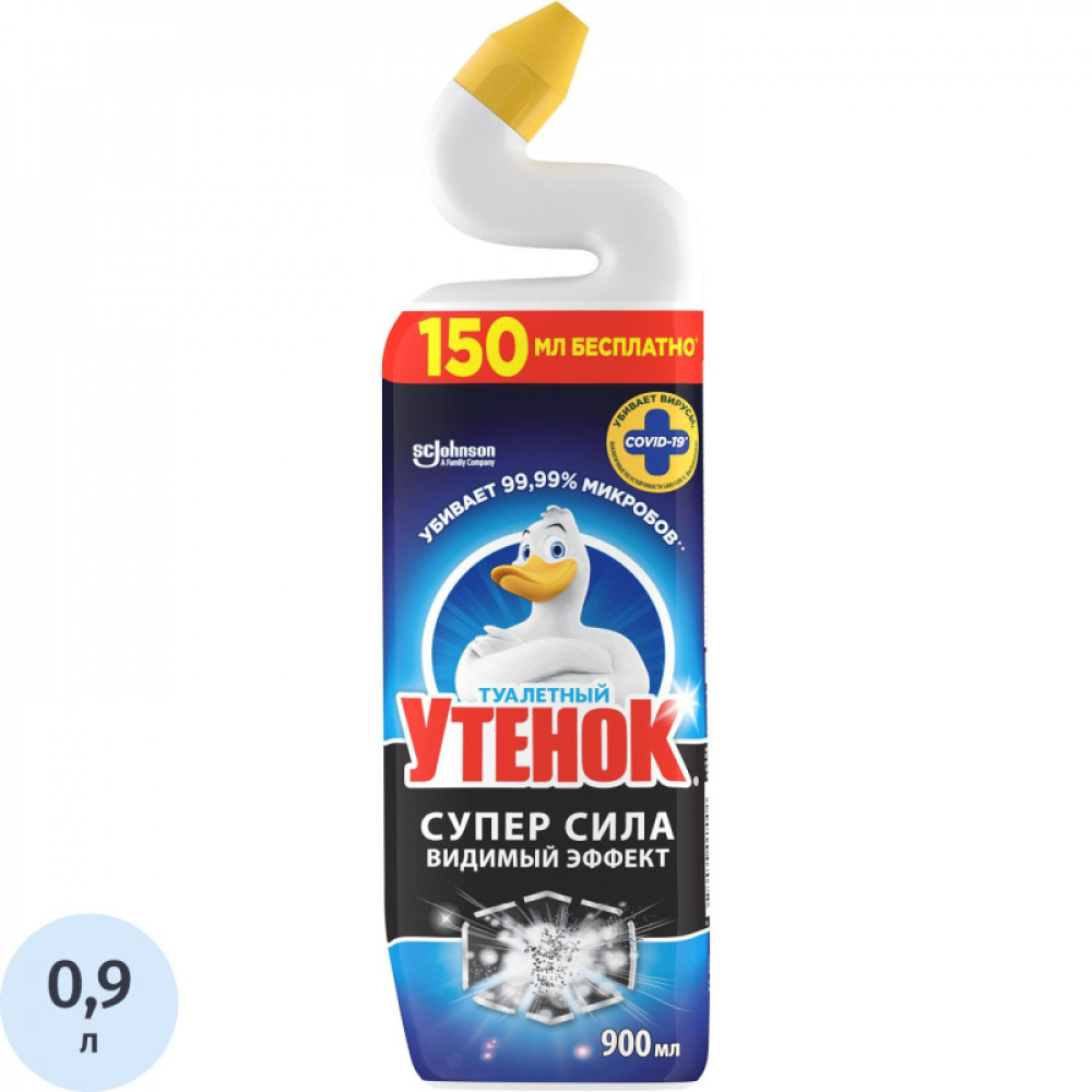 Средство для сантехники  Утенок жидкий Видимый Эффект 900мл