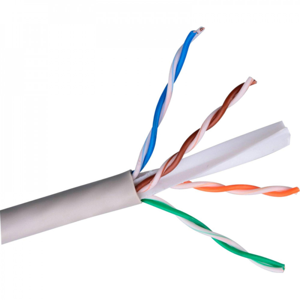 Кабель ExeGateUTP4-C6-CCA-S23-IN-PVC-GY-305 UTP