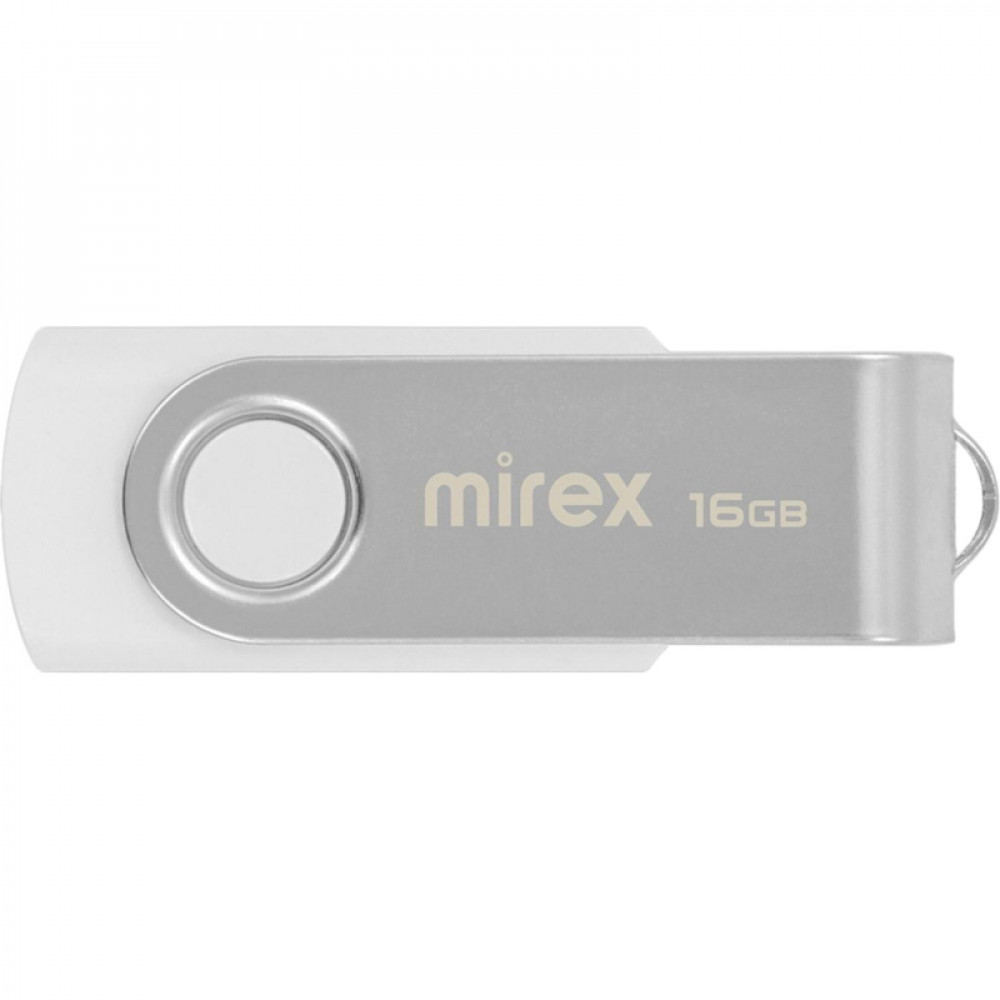 Флеш-память Mirex USB SWIVEL WHITE 16Gb (13600-FMUSWT16 )