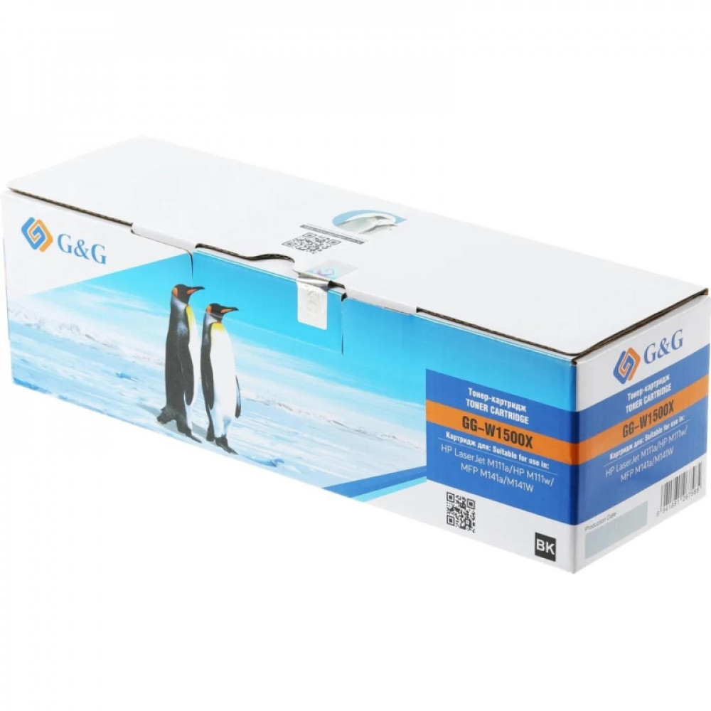 Картридж лазерный G&amp;amp;G W1500X чер.для HP LaserJet M111a/M141a