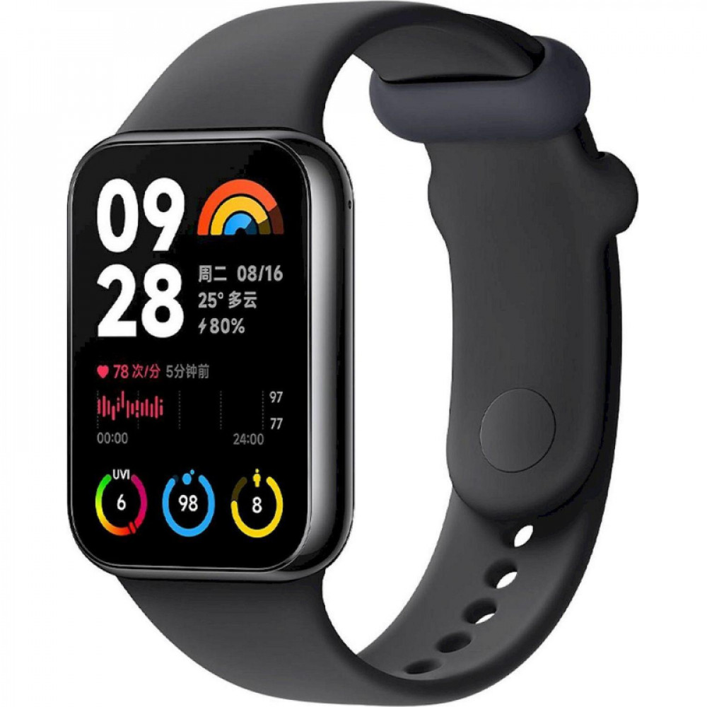 Фитнес-браслет Xiaomi Smart Band 8 Pro Black M2333B1 (BHR8017GL)