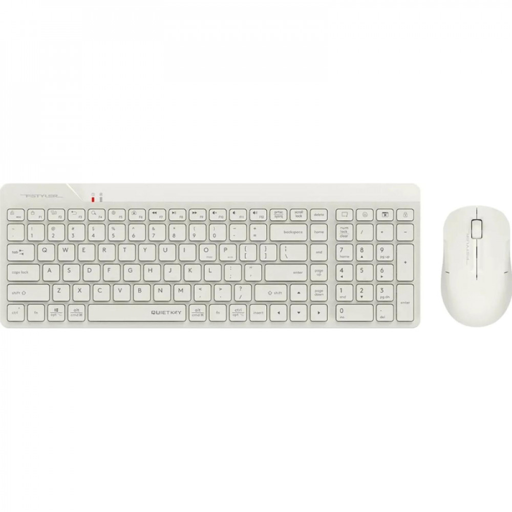 Набор клавиатура+мышь A4Tech Fstyler(FG2300 AIR BEIGE)беж. USB беспров.slim