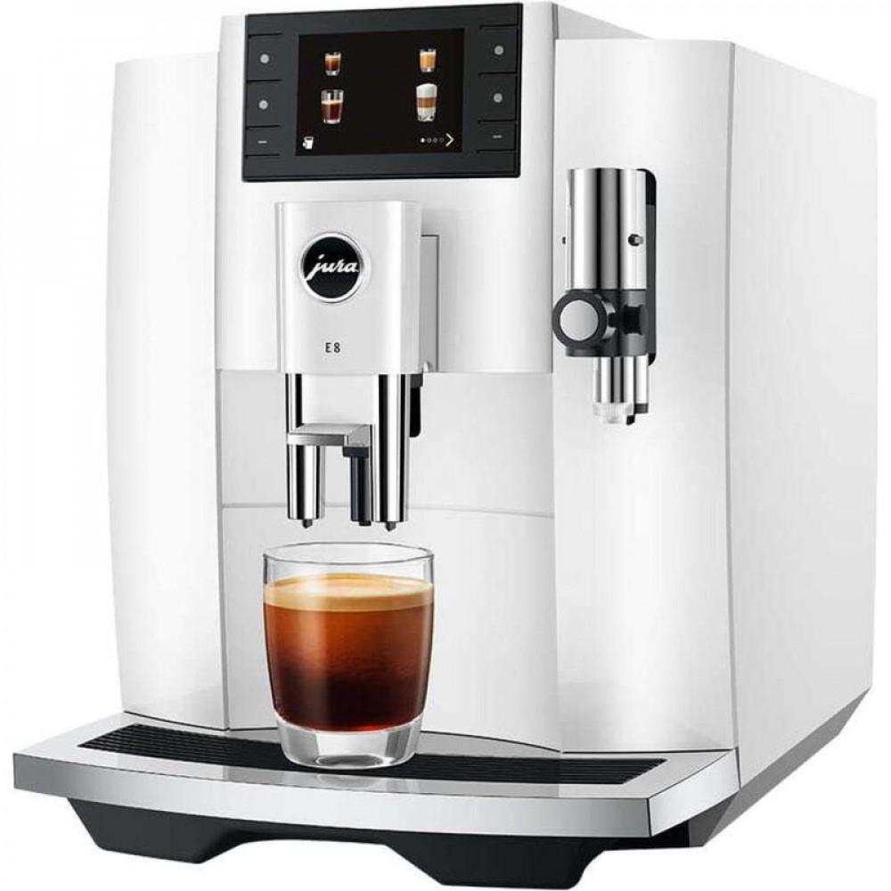 Кофемашина JURA E8 PIANO WHITE (EC) 15585