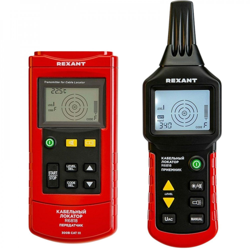 Кабельный локатор R6818 REXANT (12-1024)