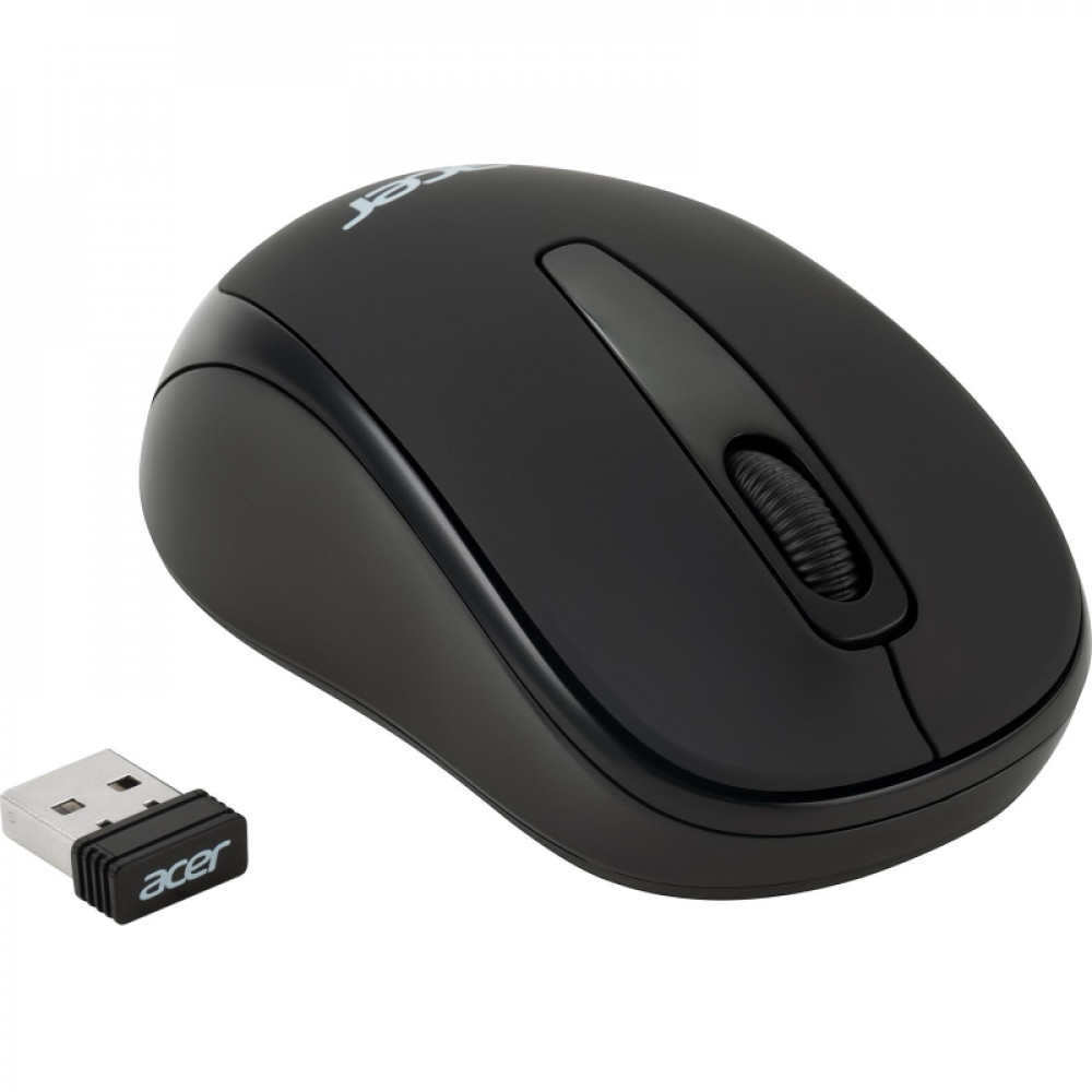 Мышь компьютерная Acer OMR133 черн. оптич. 1000dpi/2but беспровод. USB