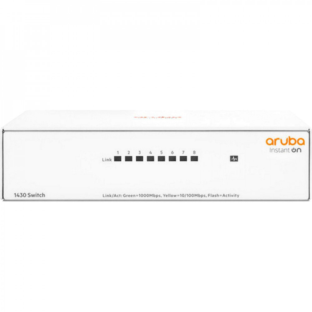 Коммутатор HPE Aruba Instant on 1430 8G unmanaged fanless Switch
