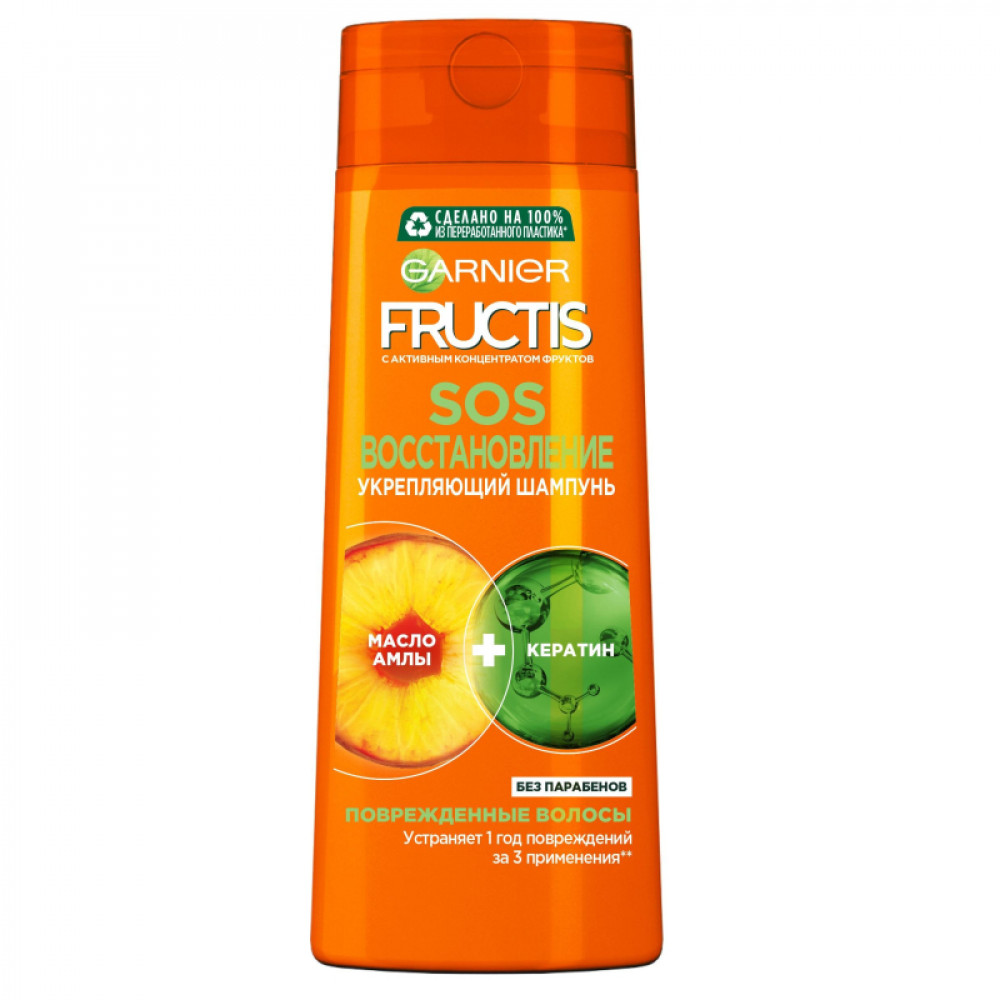 Шампунь для волос  Garnier ФРУКТИС SOS ВОССТ-ИЕ 400мл