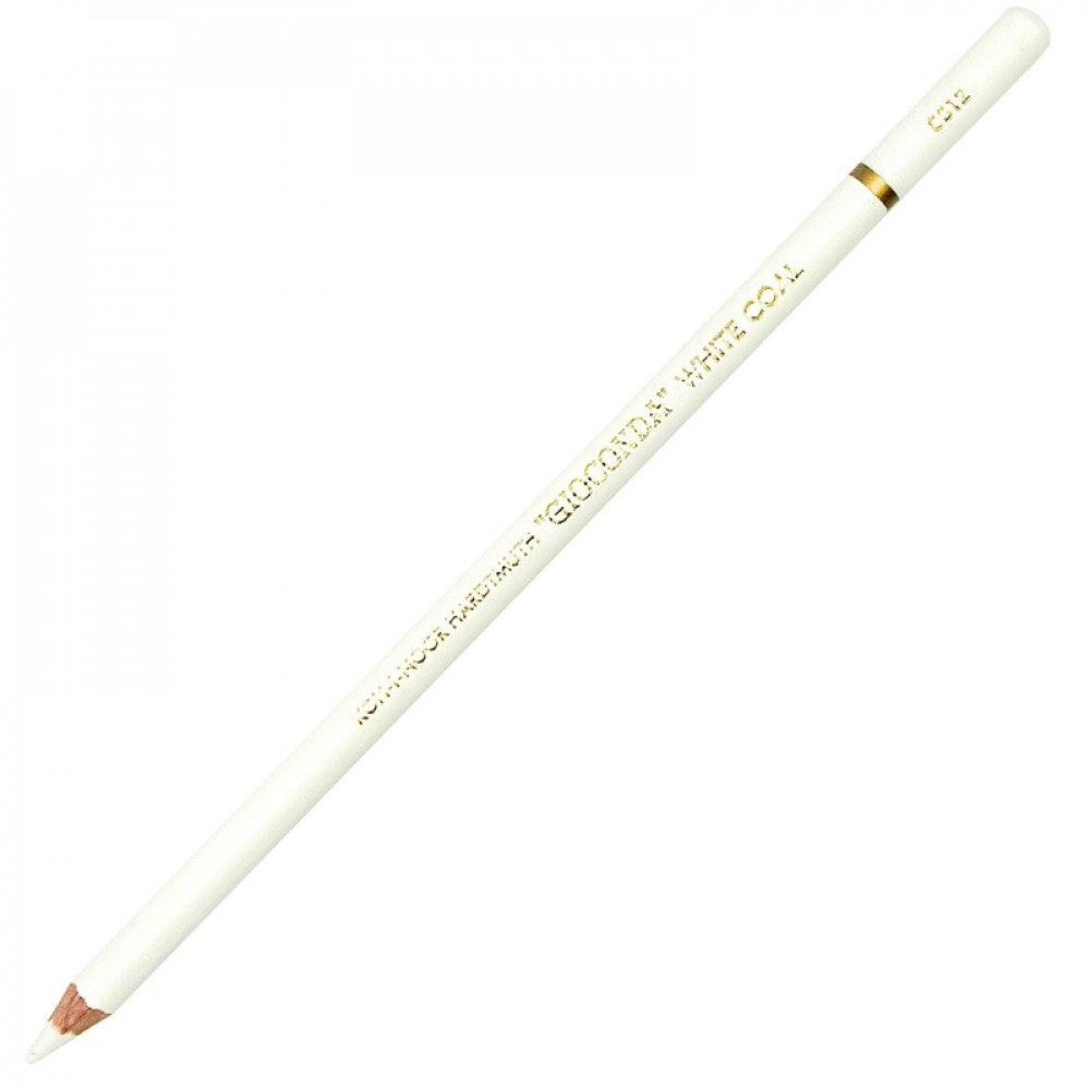 Уголь для рисования KOH-I-NOOR GIOCONDA EXTRA HB белый каранд.8812003003KS