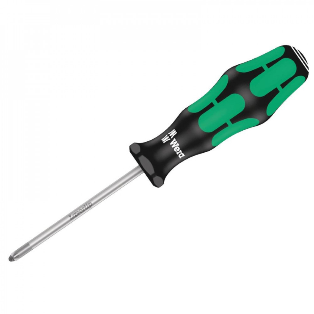 Отвертка крестовая PZ1х80 мм WERA Kraftform Plus 355 PZ 009310