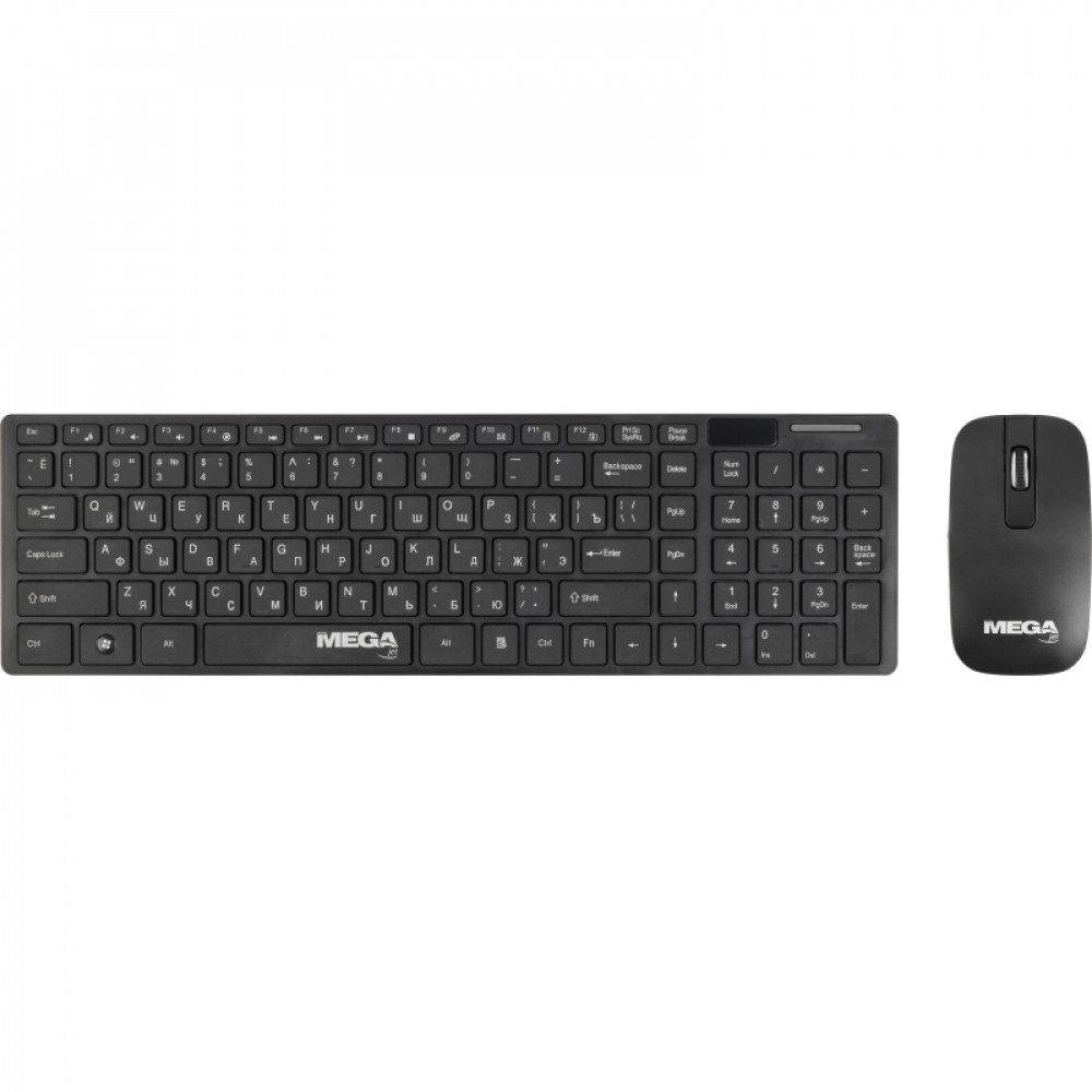 Набор клавиатура+мышь ProMega jet WKMC001 USB WLS RT/2+1ААА/1000dpi/3кн/чер