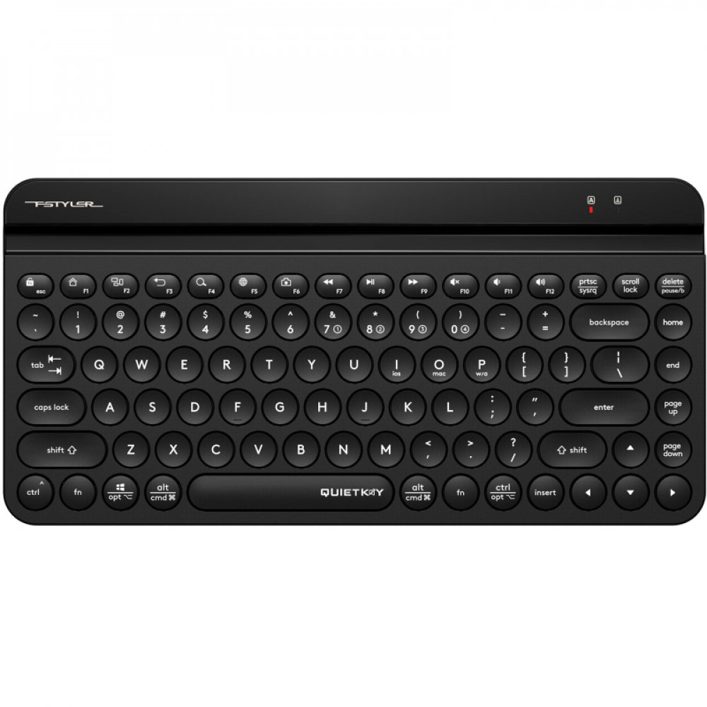 Клавиатура A4Tech Fstyler FBK30 черный USB BT/Radio slim(FBK30 BLACK)