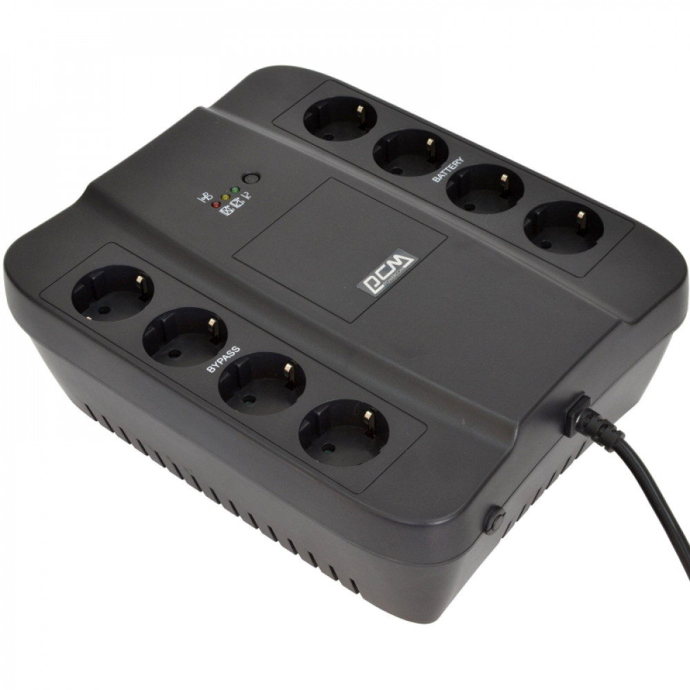ИБП Powerсom (SPD-650N) Back-UPS SPIDER 650VA/390W