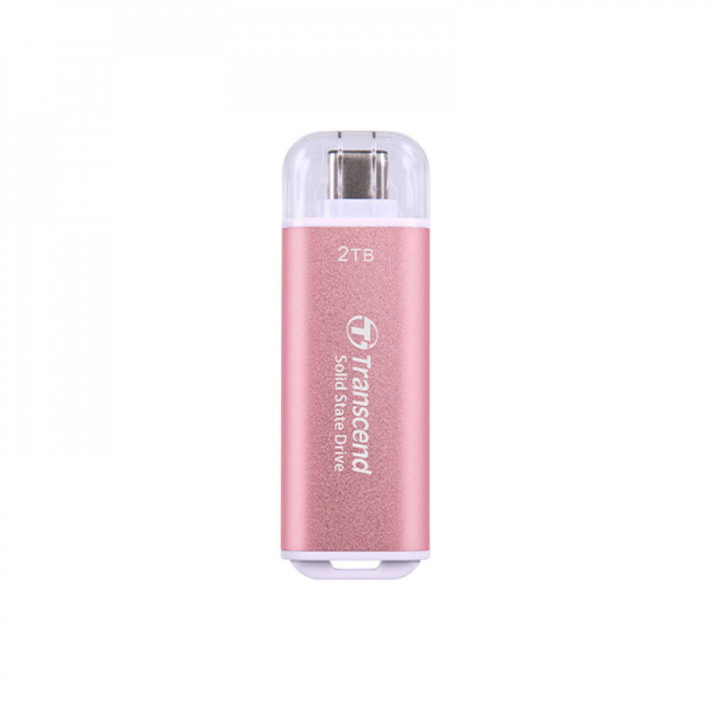 Портативный SSD Transcend ESD300 (TS2TESD300P) 2TB/USB 3.2/розовый
