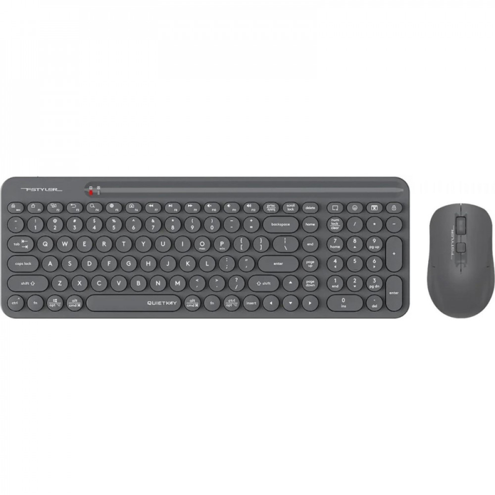 Набор клавиатура+мышь A4Tech Fstyler FG3300 Air2 сер/USB/беспр/slim 2012611